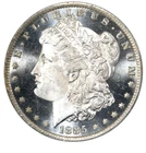 1885-O Morgan Dollar, Frosty Choice Uncirculated to GEM BU From Original Roll