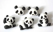 Panda Pile / Shank Back / Jesse James ~ Dress It Up Buttons / Crafts ~ Quilts