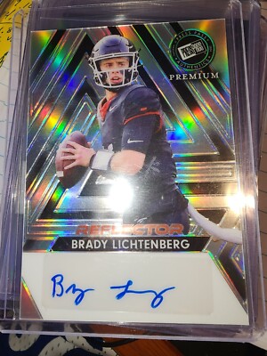 2024 LEAF PRESS PASS PREMIUM REFLECTOE AUTO #BA-BL1 BRADY LICHTENBERG 25/25