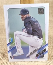 2021 Topps Update Series Jorge Guzman RC Baseball Card US321 Miami Marlins