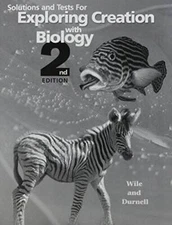 Solutions and Tests for Exploring Creation with Biology 2nd Edition - VERY GOOD