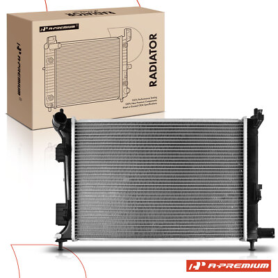 Radiator w/o Oil Cooler for Kia Rio Hyundai Accent Veloster 2012-2017 L4 1.6L