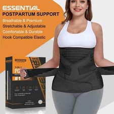 3 in 1 Postpartum Belly Support Recovery Wrap - Postpartum Belly Band - Postp...