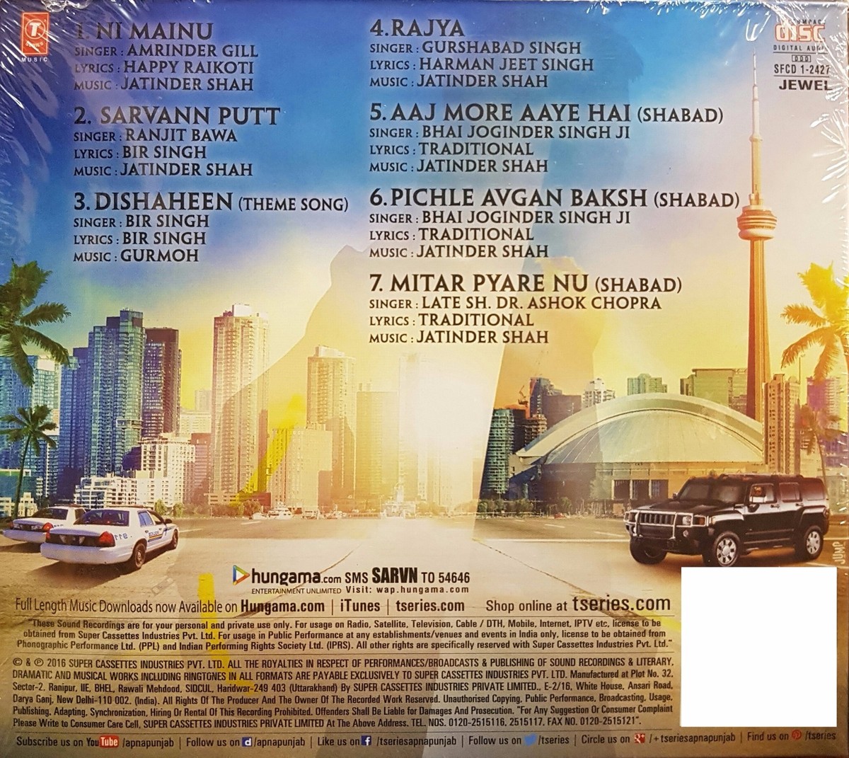 Album Cover Amrinder Gill Songs List SARVANN AMRINDER GILL