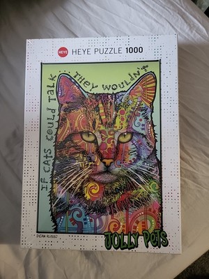 Heye If Cats Could Talk Jolly Pets Puzzle 1000 Teile Brandneu Versiegelt 
