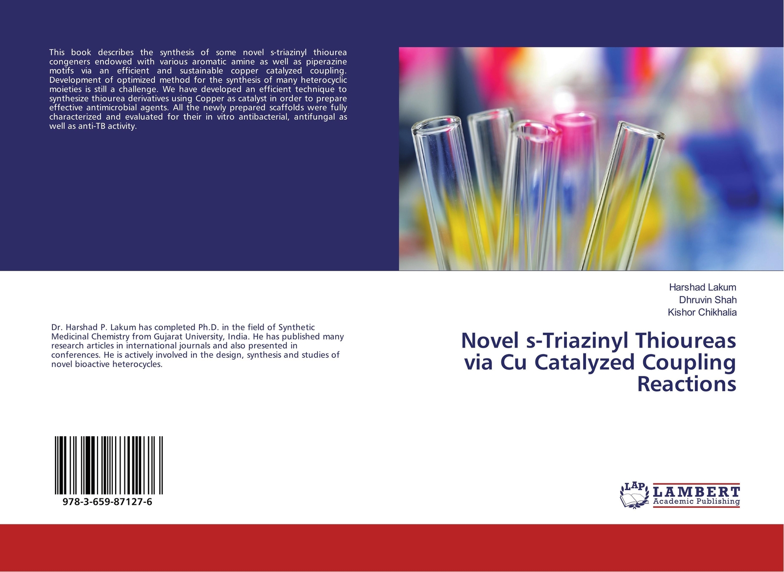 Thumbnail - Harshad Lakum (u. A.) | Novel S-triazinyl Thioureas Via Cu Catalyzed