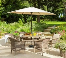 Garden Rattan Effect Patio Conservatory Sets, Serena Bisto/Sofa/Dining sets
