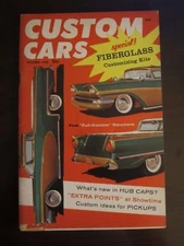 Custom Cars Magazine October 1958 Fiberglass Customizing Kits Ranchero (AD)