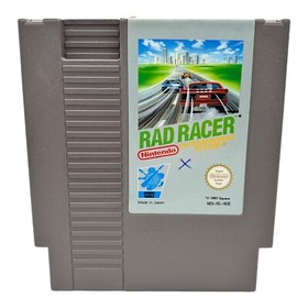 Rad Racer NES Nintendo modulo Schuber PAL Square NOE-RC-NOE 1987
