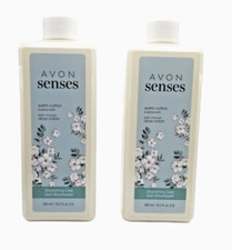 Avon Senses Warm Cotton Bubble Bath 480 ml/ 16.2 fl. oz. U.S.