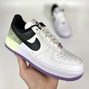 Nike Air Force 1 '07 Low White Splatter Barely Volt CZ8097-100 Women's Size  6 | eBay
