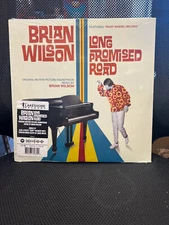 Brian Wilson Long Promised Road LP New/Sealed Blue & White (SURF) Vinyl. RSD!!!!