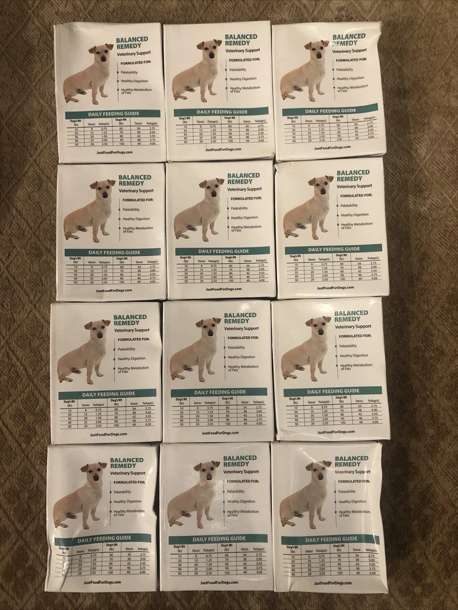 Just food for dogs balanced remedy top