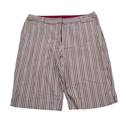 Supreme Pinstripe Fleece Sweatshort Pink Size medium Embroidered