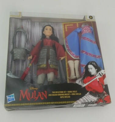 Disney Mulan Two Reflections Set Doll with 2 Outfits and Accessories Inspired