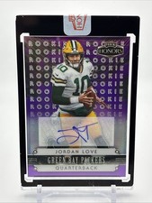 2020 Panini Honors Jordan Love Rookie Auto Purple SSP ENCASED SEALED /9