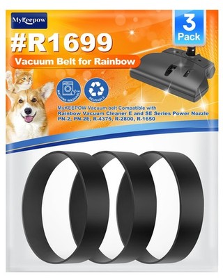 R1699 Vacuum Belt Compatible with Rainbow Vacuum Cleaner E and SE Series Power N