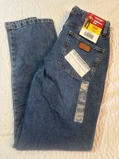 NWT Wrangler Cowboy Cut Jeans 7/8 Women  s Slim Western High-Rise 18MWZ