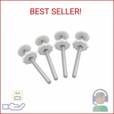 4 Pack Baby Gate Threaded Spindle Rod 8MM M8 , Replacement Screw Bolts Hardware