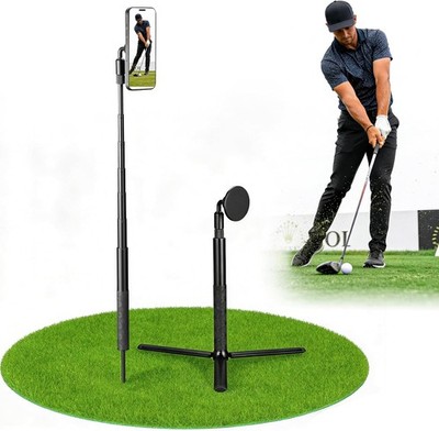 46'' Magnetic Monopod Tripod Selfie Stick Record Golf Swing Phone Holder Vlog US
