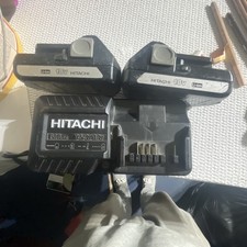 Hitachi 18V Battery Charger with two 18v batteries