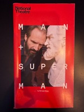 Ralph Fiennes Man and Superman Theatre Programme National Theatre