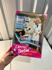 Vintage 1997 Dentist Barbie Doll Talking Set NIB Mattel 17255 w/ Patient Doll
