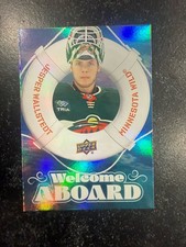 2024-25 Upper Deck Welcome Aboard Jesper Wallstedt #WA-5