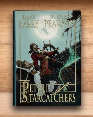 SIGNED: Dave Barry/Ridley Pearson - Peter and The Starcatchers Hardcover DJ