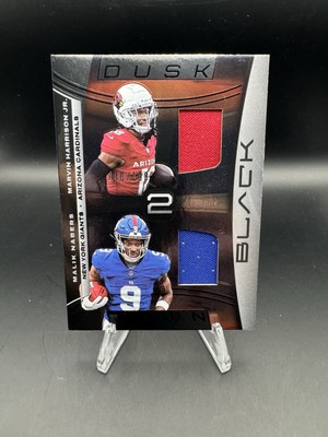 2024 Black - Dusk 2 Dawn Malik Nabers Marvin Harrison Jr /199 RC #D2D-MHJMN