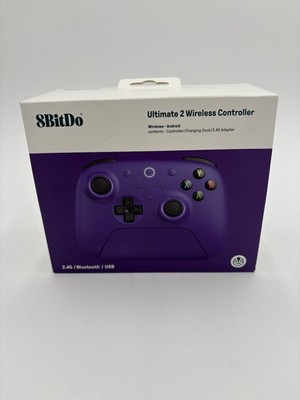 8BitDo Ultimate 2 (81HE) Wireless Controller for Windows & Android-Purple