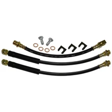 79-85 Buick Full-size Front Disc Rear Drum Brake Rubber Flex Hose Line Set Kit