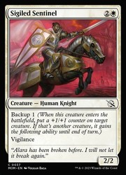 Sigiled Sentinel - Foil - March of the Machine #37