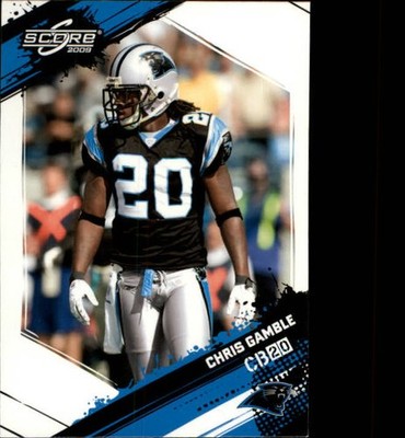 2009 Score #39 Chris Gamble - FB