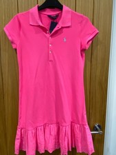Image of Brand New Polo Ralph Lauren Tennis Dress Pink, Ages 12-14 Years Old