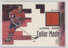 2001-02 Fleer Legacy Memorabilia Tailor Made Larry Robinson HOF 0uj7