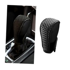 Car Gear Shifting Knob Cover, Anti-Slip Anti-Scratch Automotive Shift Black/A