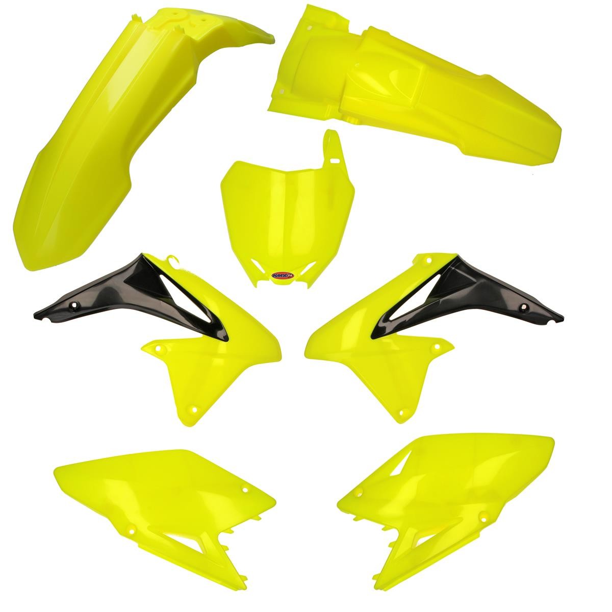 Rtech Plastic Kit Fits Suzuki RMZ 450 08-17 Neon Yellow