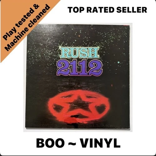 Rush  2112 - Vinyl  LP 1976 Mercury 9100 039  Gatefold Sleeve 1Y1 - 2Y1 EX / VG+