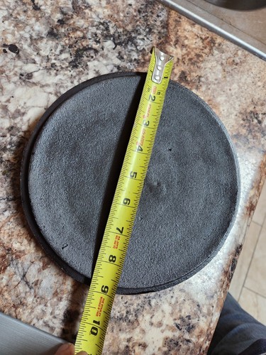 Vintage Lodge Cast Iron Dutch Oven Heavy Solid Restored #6 Lid/Cover Only - Picture 3 of 6