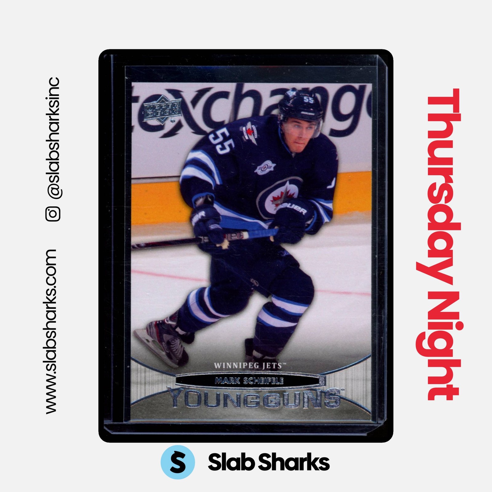 2011 UPPER DECK #248 MARK SCHEIFELE YOUNG GUNS RC ROOKIE