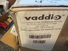 NEW Vaddio 999-2225-021 In-Wall Enclosure for RoboSHOT 20 UHD Camera (A11)