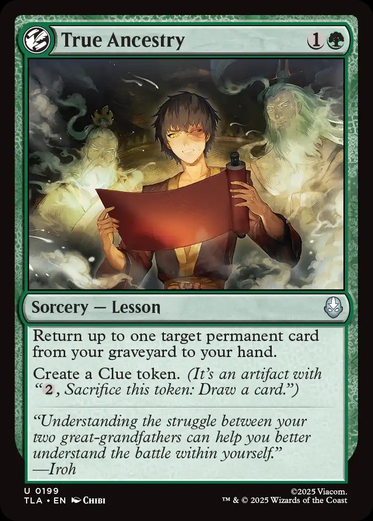 True Ancestry - TLA - MTG - EN - NM - 0199