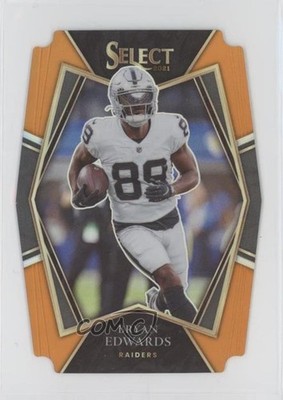 2021 Panini Select Premier Level Orange Prizm Die-Cut 242/249 Bryan Edwards x5u