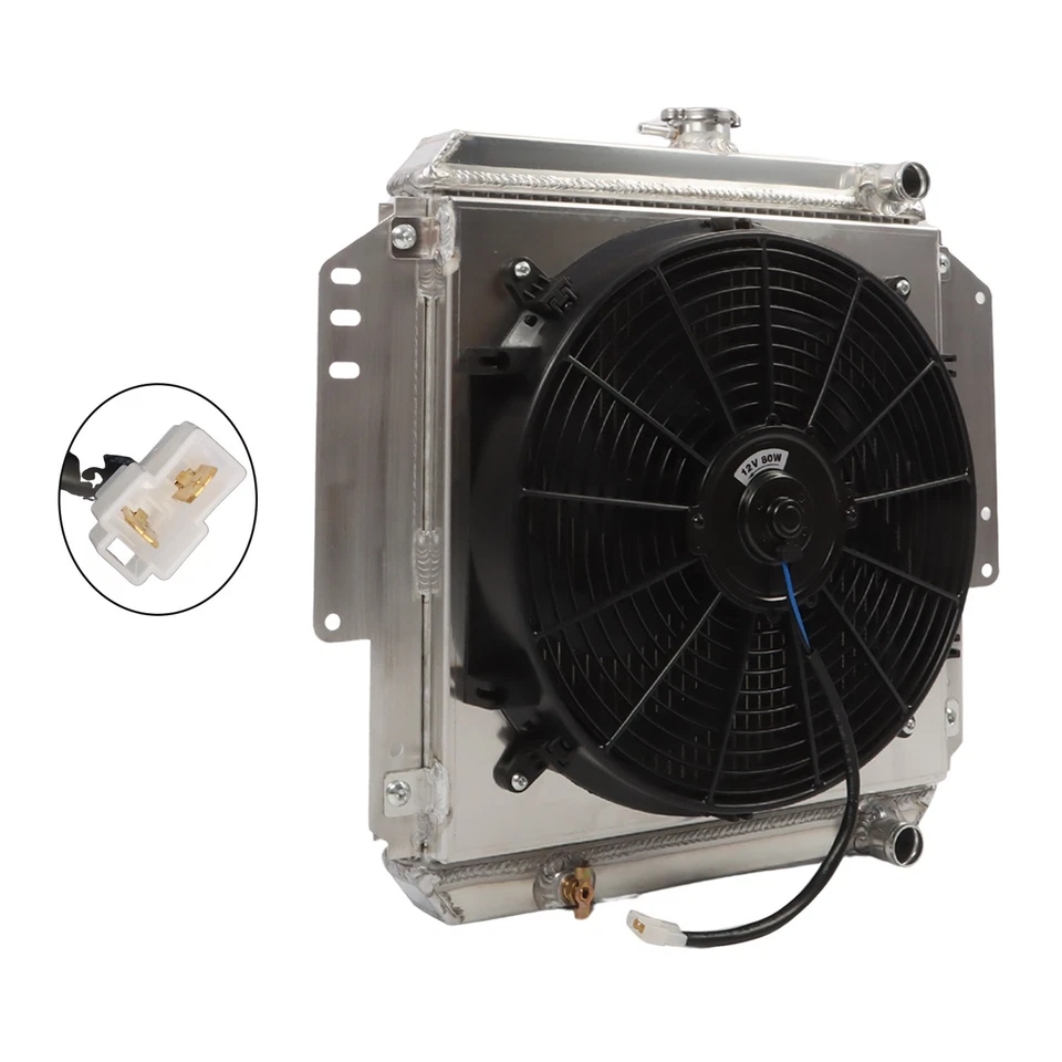 VENTILADOR RADIADOR+CUBIERTA 14" 90W PARA SUZUKI SAMURAI/CHEVROLET SJ413 1984-1998 1,3 L MT Foto 2 de 4