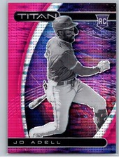 2021 Panini Chronicles #14 Jo Adell Titan Pink Pulsar