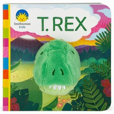 I Am a T.rex Finger Puppet Board Book (Smithsonian Kids) by Jaye Garnett,Smithso