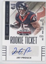 2014 Panini Contenders Jay Prosch #120 Auto u0h