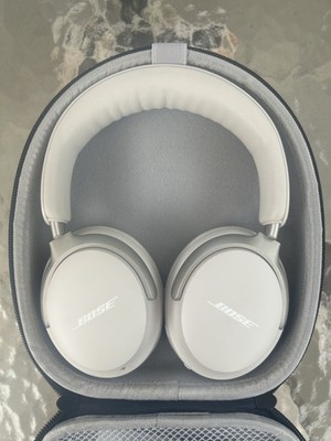 Bose QuietComfort Ultra Noise-Cancelling Headphones White Smoke | eBay