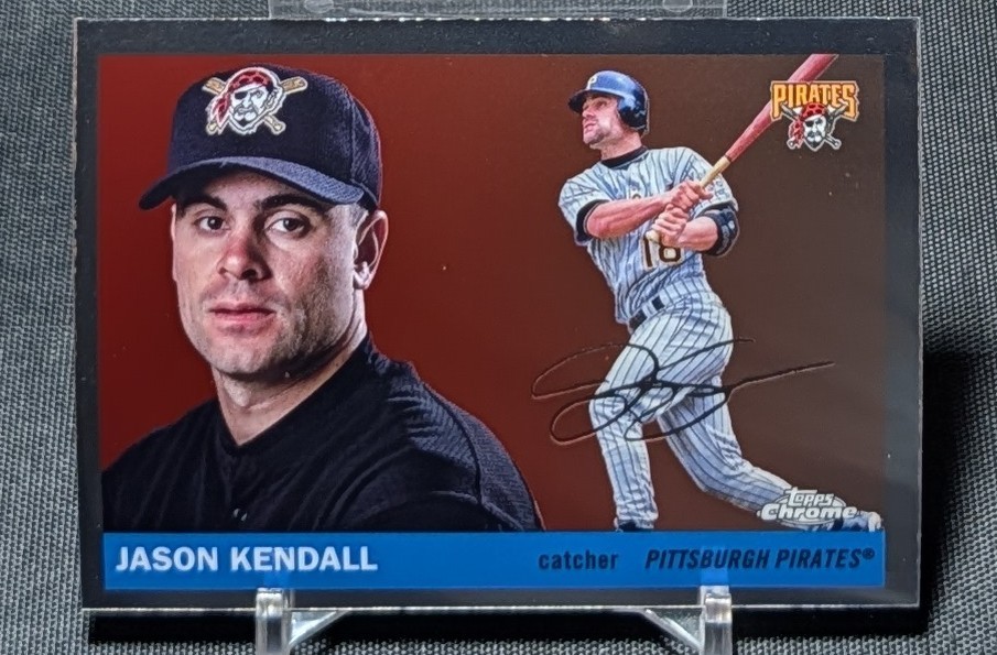 Jason Kendall 2025 Topps Chrome Platinum Anniversary Card 446 Pittsburgh Pirates